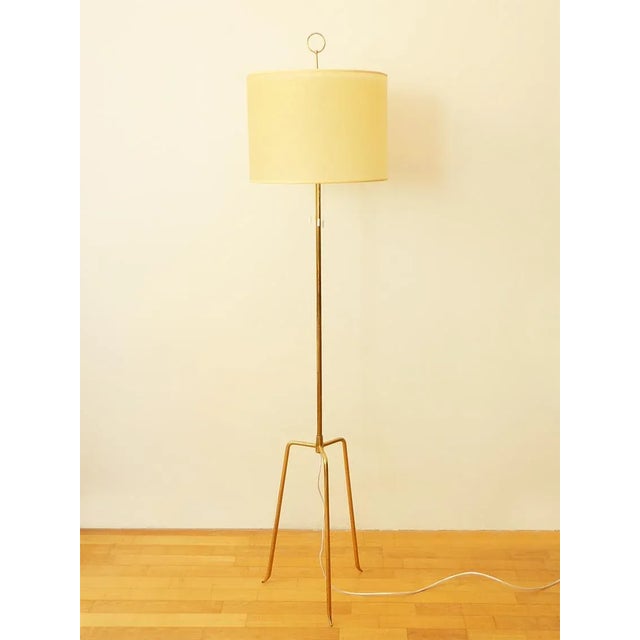Metal Model 2032 Floor Lamp from Kalmar, 1950s For Sale - Image 7 of 7