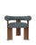 Wood Collector Modern Cassette Chair in Safire 0010 by Alter Ego For Sale - Image 7 of 7