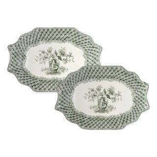 1830s Spode “Portland Vase” Serving Dishes, Pair For Sale