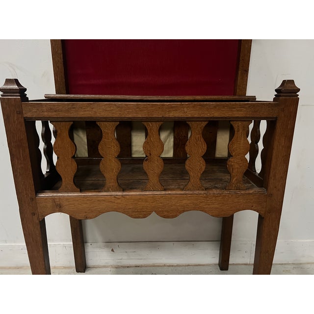 Picardy Stem-Trapped Oak Cabinet, 1700s For Sale - Image 10 of 12