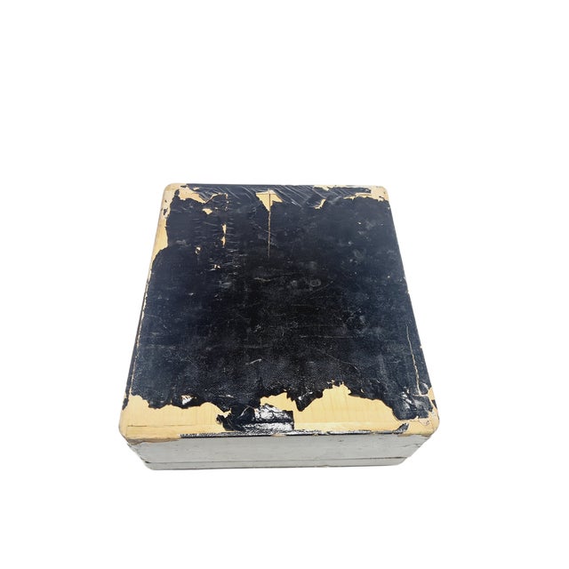 Japanese Lacquerware Box, 1950s For Sale - Image 10 of 11