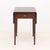 George III Mahogany Pembroke Table, with single drawer. Open: 28.75" H x 36.5" W x 31" D; closed: 28.75" H x 19.25" W x...