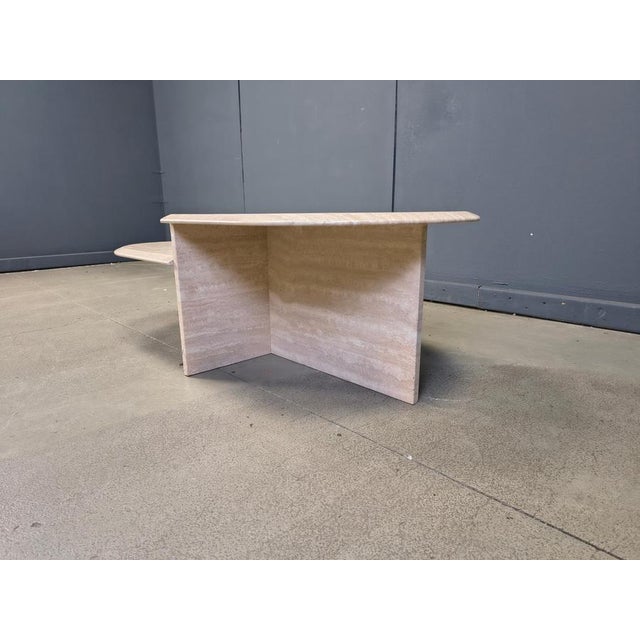 Vintage Travertine Coffee Tables, 1970s, Set of 2 For Sale - Image 4 of 12