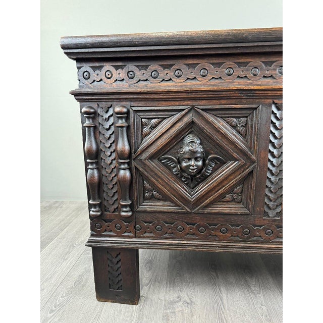 Antique 19th Century Neo-Renaissance Chest For Sale - Image 10 of 13