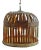 Industrial Iron Cage Pendant Light For Sale