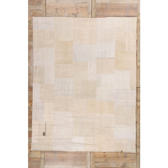 Vintage Turkish Patchwork Rug - 09'02 x 12'00 For Sale - Image 9 of 9