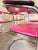 Arrben Canasta Cantilever Chairs in Pink, 1980s, Set of 4 For Sale - Image 4 of 16