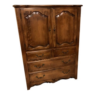 Ethan Allen Country French Armoire For Sale