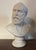 Victorian Antique 19th Century English Parian Porcelain Bisque Portrait Bust of President James Garfield For Sale - Image 3 of 14