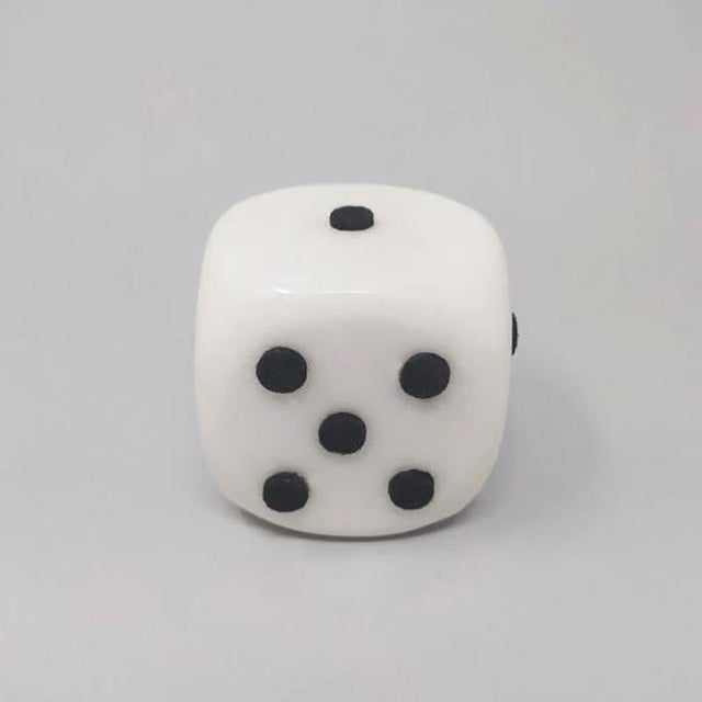 Big Italian Marble Dice, Italy, 1970, Set of 2 For Sale - Image 6 of 7