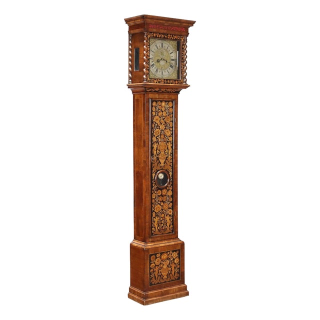 Antique Pendulum Clock by F. Reinolds Kensington For Sale