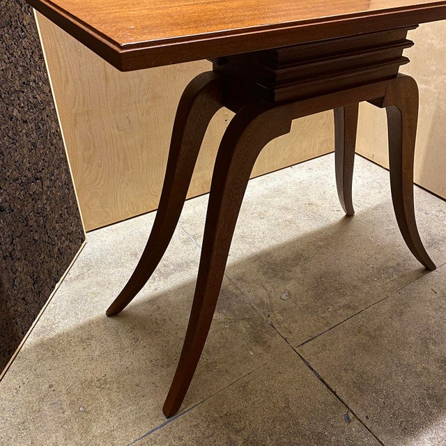 Mid 20th Century Attributed to Paul Frankl Console Table For Sale - Image 9 of 16