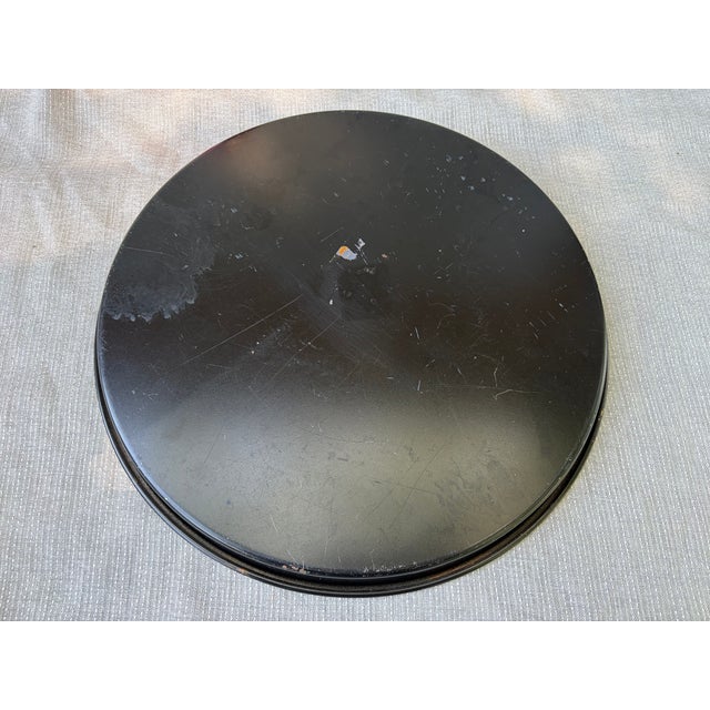 Vintage Strawberry Tole Round Tray For Sale - Image 16 of 17