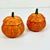 1970s 1970s Vintage Boho Chic Americana Arts & Crafts Small Wicker Pumpkin Baskets - A Pair For Sale - Image 5 of 10