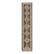 Shabby Chic Ziegler Blue/Ivory Wool Runner Rug- 2'7'' X 10'0'' For Sale