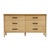 Spritely Home Accent Furniture Lennon 60 in. W Rectangular Wood 6 Drawer Rounded Leg Dresser, Light Natural Wood For Sale - Image 4 of 8