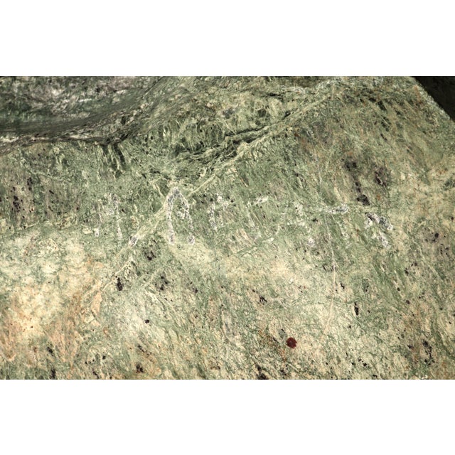 1970s Armando Rosato, Green Carrara Marble Artwork, 1977 For Sale - Image 5 of 11