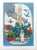 This artwork is a lithograph realized by Giuseppe Viviani in 1964. In the middle of the work there is a monument with four...