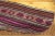 1990s Traditional Pink Striped Rug For Sale In Sacramento - Image 6 of 11