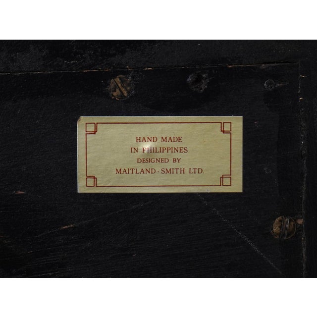 Maitland Smith Faux Book Leather Bar Unit For Sale - Image 18 of 18