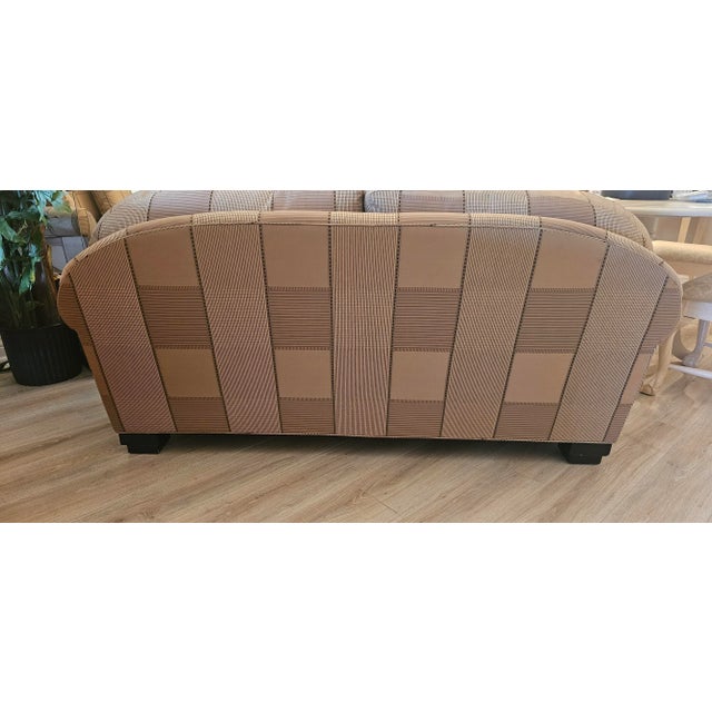 Swaim Swaim Franklin Style Sofa and Love Seat Set - 2 Pieces For Sale - Image 4 of 9