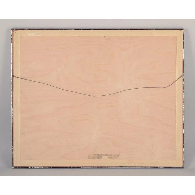 Staffan Freeman, View from Troy Tower Urban Cityscape, 1973, Oil Painting For Sale - Image 8 of 9