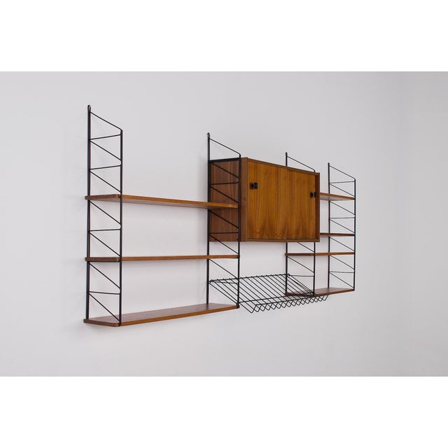 1960s Modern Teak Wall Shelf, 1960s For Sale - Image 5 of 11
