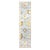 21st Century Turkish Oushak Wool 2x10 Light Blue, Yellow & Ivory Handmade Runner Rug #1144116 For Sale