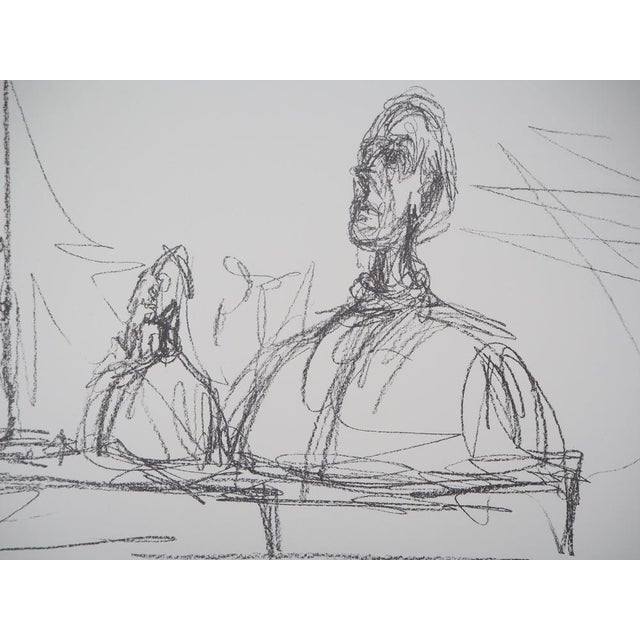 Alberto Giacometti, Buste à l’atelier, Lithograph For Sale - Image 4 of 9