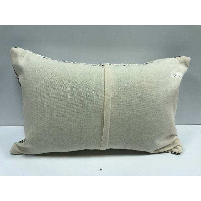 Vintage Turkish Handmade Kilim Pillow Cover For Sale - Image 4 of 6
