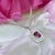Diamond Rubellite Tourmaline Necklace 18" 18k Gold 1.80 TCW Certified For Sale - Image 13 of 16