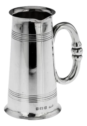 20th Century Edwardian Silver Drinks Measure, Birmingham, 1906