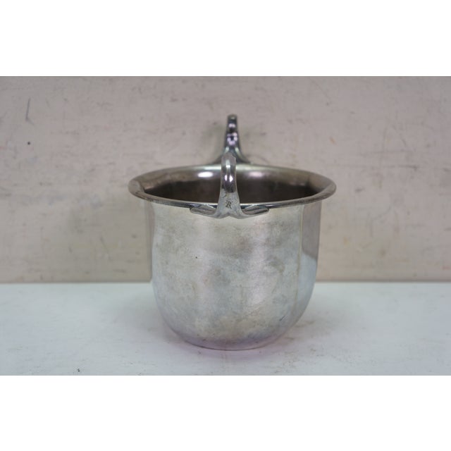 Late 20th Century Continental Silver Silverplate Caudle Cup Vessel & Vanity Bar Tray For Sale - Image 16 of 18
