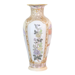 Antique Hand-Painted Nippon Floral Vase