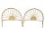 French Headboards in Bamboo and Rattan, 1960s, Set of 2 For Sale - Image 9 of 13