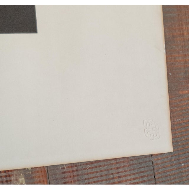 Mid-Century Serigraph Silkscreen Print of Josef Albers #4 in Series "Hard Edge, Soft Edge", 191/200 For Sale - Image 17 of 18