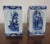 Ceramic 19th Century Chinese Blue and White Porcelain Brush Pots - A Pair For Sale - Image 7 of 11