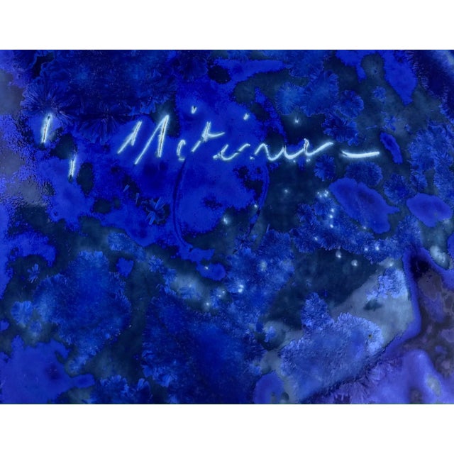 Early 20th Century French Art Deco Ceramic Bowl by Gilbert Menetier, Signed For Sale - Image 5 of 6