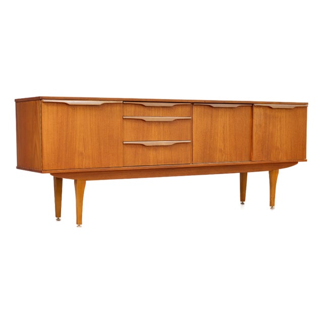 Mid Century Credenza by Stonehill Furniture in Teak For Sale