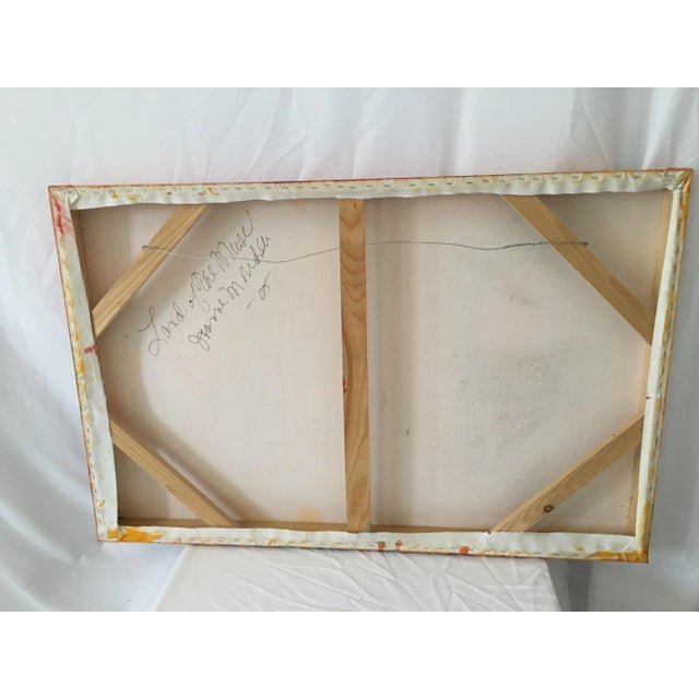 Joanne Riddle “Land of the Muse” Abstract Painting For Sale - Image 9 of 12