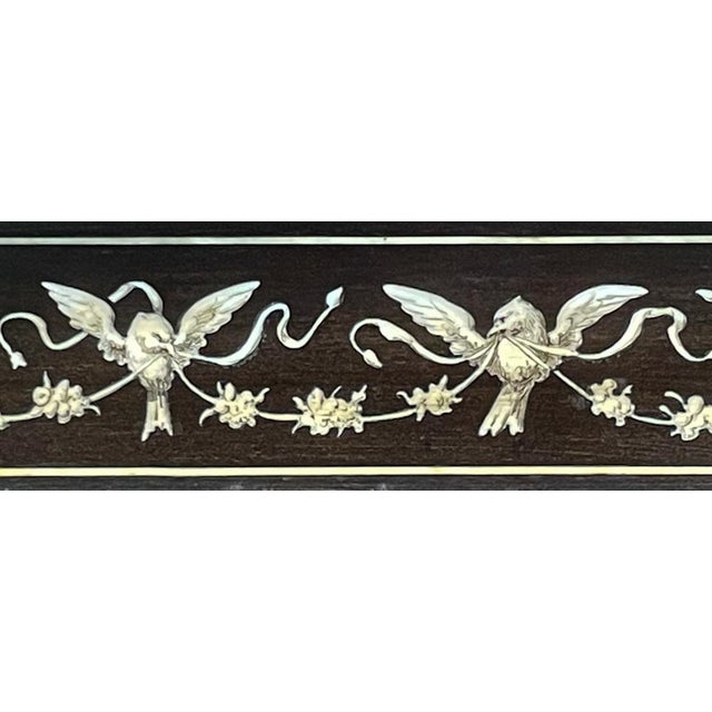 Black Neo-Renaissance Frame by Giovanni Battista Gatti, 1850s For Sale - Image 8 of 9