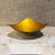 AMBIABIC presents Reed and Barton Yellow Triangular Silver Plated Dish by John Prip 2.25 h x 6 diameter Preowned original...