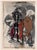 Georges Braque (1885-1954) Bullfighter Original Lithograph Year: 1955 Printer: Mourlot Frères for Tériade Size: 357 x 267...