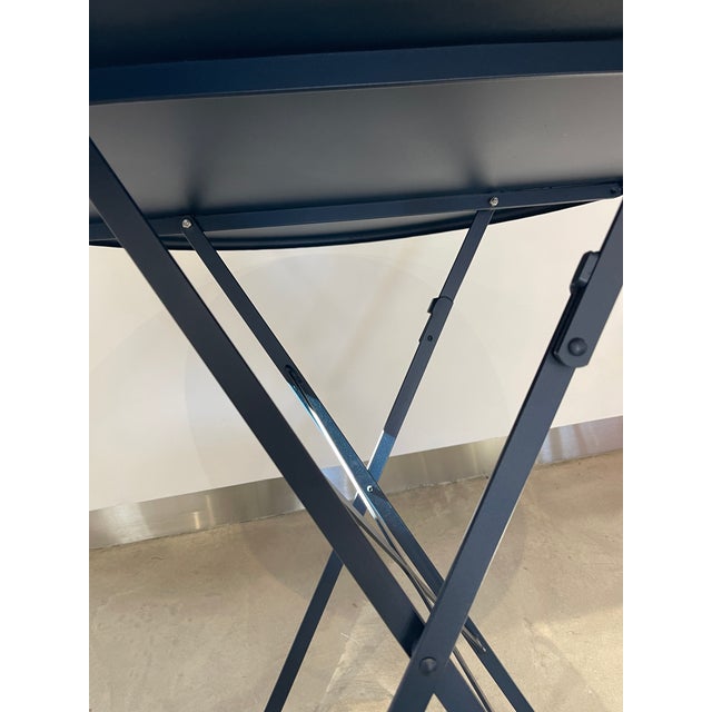 Ethimo Outdoor Folding Patio Table For Sale - Image 4 of 4