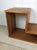 This Danish Modern Teak media storage shelf features pressed wood construction, teak veneer with original finish, unique...