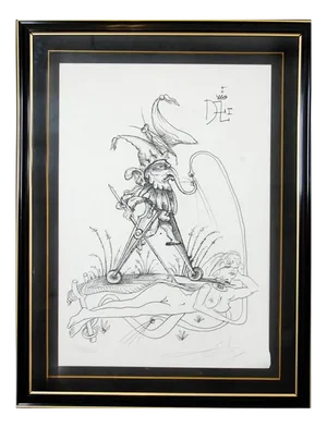 Salvador Dali, The Pantagruel Series, Lithograph on Japan Paper, 20th Century