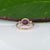 Red 3.2ct Star Ruby Cabochon Ring With Earth-Mined Diamond Accents in Solid 14k Gold, Size 6.75 For Sale - Image 8 of 9