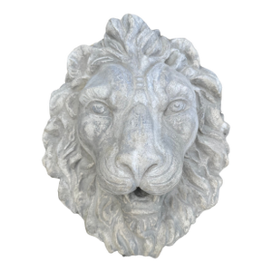 Vintage 1980’s Lion Head Garden or Fountain Sculpture - Made in Italy