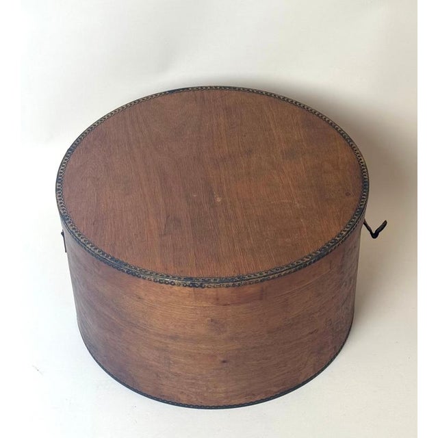 Antique Estonian Birch Hat Box from Luther, 1890s For Sale - Image 17 of 18