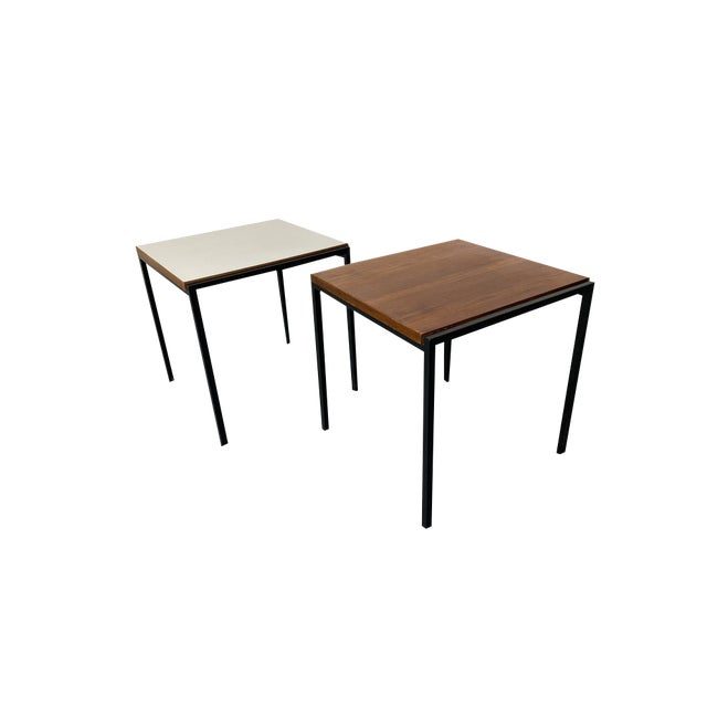 Mid-Century Modernist Side Tables from Pastoe, 1950s, Set of 2 For Sale